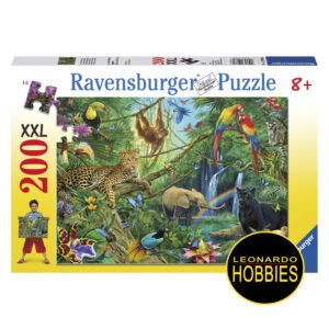 Puzzle Animaux de la jungle Ravensburger-12660 200 pièces Puzzles