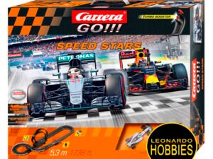 Speed Stars Pista de autos Carrera GO 62425