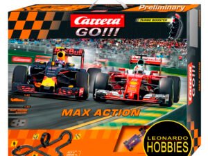 Max Action Pista de autos Carrera GO 62429