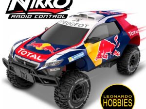 PEUGEOT 2008 DKR 15 "REDBULL" Radio Control Escala 1/18 Nikko 94172