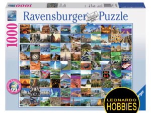 99 Destinos Fabulosos 1000 Piezas Ravensburger 19371