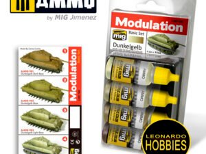 Set Modulación Dunkelgelb Ammo Mig 7000