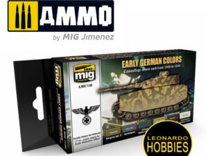Set Colores Alemanes de Principios y Mediados de Guerra Ammo Mig 7100