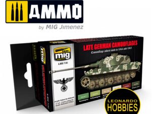 Set Colores Alemanes de Finales de Guerra Ammo Mig 7101