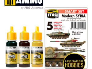 Set Colores de Vehículos Sirios Actuales Ammo Mig 7103