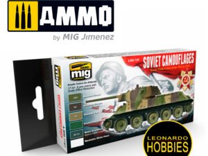Set Colores Camuflajes Soviéticos 1935-1945 Ammo Mig 7107