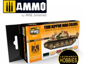 Set Colores de la Guerra de Yom Kippur Ammo Mig 7113