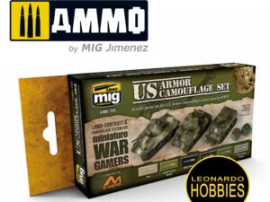 Set Colores Wargame Americanos 2GM Ammo Mig 7119
