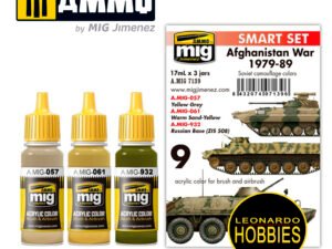 Set Colores Guerra de Afganistán (1979-1989) Ammo Mig 7139