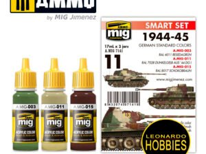 Set Colores Estándar Alemanes 1944-1945 Ammo Mig 7141