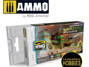 Set Colores Warzone de Escenarios Futuristas Ammo Mig 7154