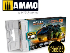 Set Colores Ciencia Ficción Ground Vehicles Ammo Mig 7155