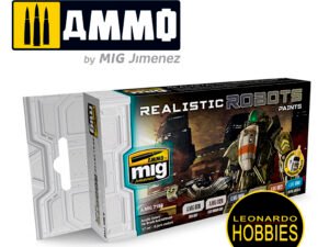 Set Colores Realistas para Robots Ammo Mig 7156