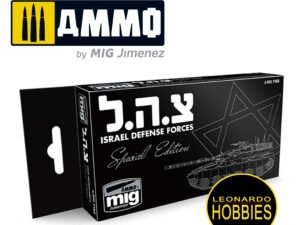Set Colores Israel Defence Force Edición Especial Ammo Mig 7163