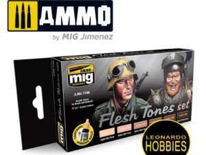 Set Colores para Carne Ammo Mig 7168