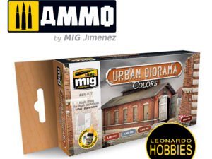Set Colores Urbanos de Dioramas Ammo Mig 7177