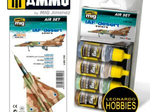 Set Colores Desérticos de las Fuerzas Aéreas Israelíes Ammo Mig 7200