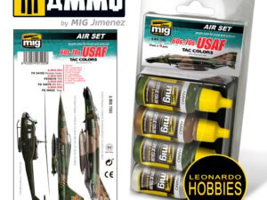 Set Colores USAF 60's y 70's (Incluidos Guerra de Vietnam) Ammo Mig 7205