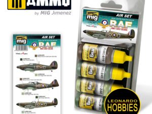 Set Colores Iniciales de la 2GM de la RAF Ammo Mig 7215