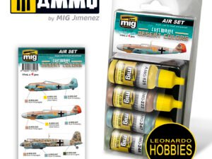 Set Colores del Desierto de la Luftwaffe Ammo Mig 7218