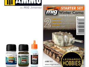 Set Iniciación para Camuflajes Invernales Ammo Mig 7411
