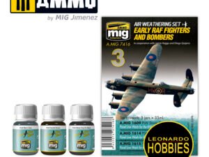 Set Colores Cazas y Bombarderos de la RAF Ammo Mig 7416