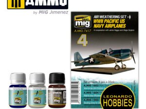 Set Colores Aviones del Pacífico de la US Navy en la 2GM Ammo Mig 7417