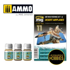 Set Colores para Aviones del Desierto Ammo Mig 7424