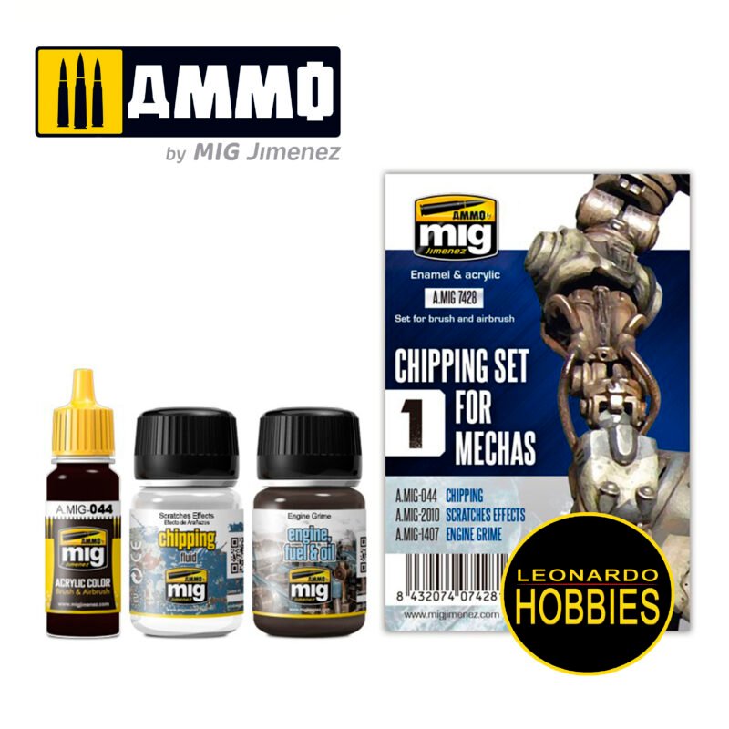 Set de Astillado para Mechas Ammo Mig 7428