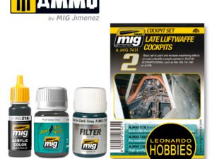 Set Colores Cabinas Finales de la Luftwaffe Ammo Mig 7431