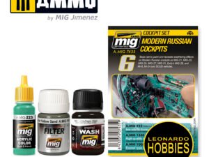 Set Colores Cabinas Rusas Modernas Ammo Mig 7435
