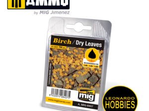 Hojas Secas tipo Abedul para Dioramas Ammo Mig 8407