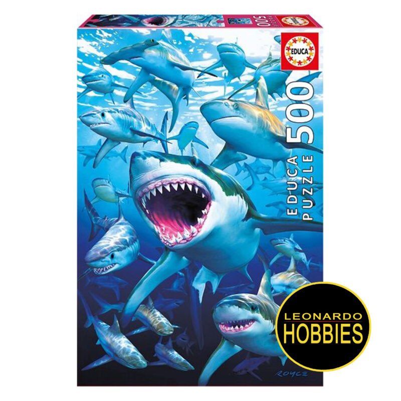 Tiburones 500 Piezas Educa 17085