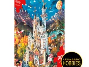 Bavaria de 2000 piezas Heye 29700 LEONARDO HOBBIES , PECOS , BILL, CARICATURAS , PUZZLES TRIANGULARES