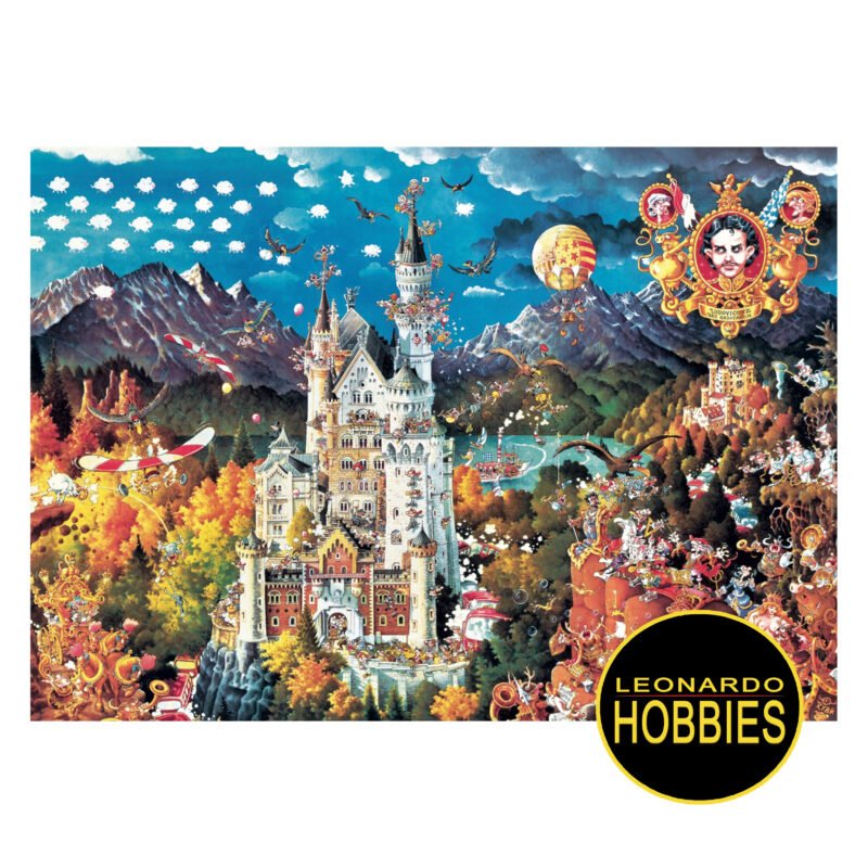 ,LEONARDOHOBBIES,PUZZLES,ROSARIO,ROMPECABEZAS,HEYE,CARICATURAS,DIVERTIDOS,COMICS,ROSARIO,ARGENTINA,ROMPECABEZAS TRIANGULARES,Bavaria de 2000 piezas Heye 29700