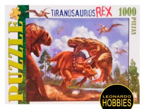 Tiranosaurios Rex 1000 Piezas Implás 308