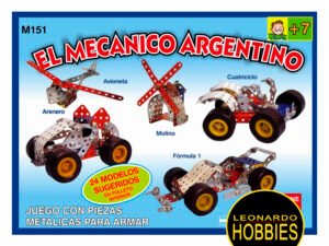 El Mecánico Argentino 151 Piezas Perbal 151