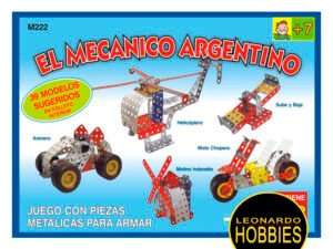 El Mecánico Argentino 222 Piezas Perbal 222