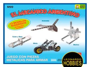 El Mecánico Argentino 99 Piezas Perbal 99