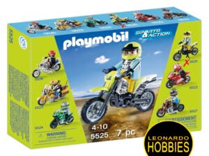 Moto de Motocross Playmobil 5525