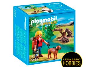 Mochilero con Castores Playmobil 5562