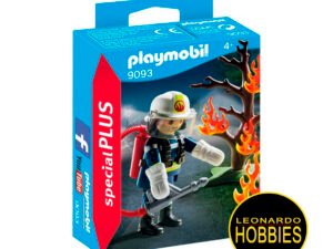 Bombero con Árbol en Llamas Playmobil 9093