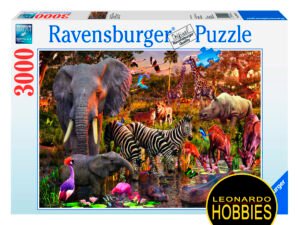 African Animals 3000 Piezas Ravensburger 17037