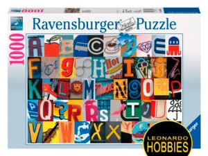 Alfabeto Multicolor 1000 Piezas Ravensburger 19388