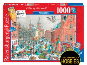 Ámsterdam en Invierno por Fleroux 1000 Piezas Ravensburger 19789