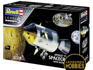 Apollo 11 Spacecraft w/Interior "50th Anniversary" Escala 1/32 Revell 3703
