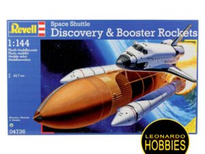 Space Shuttle Discovery & Booster Rockets Escala 1/144 Revell 4736