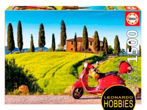 Moto En La Toscana 1500 Piezas Educa 17121