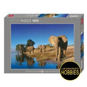 Thirsty Elephants 1000 Piezas Heye 29595