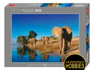 Thirsty Elephants 1000 Piezas Heye 29595